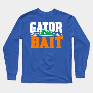 Gator Bait! - On Blue Long Sleeve T-Shirt
